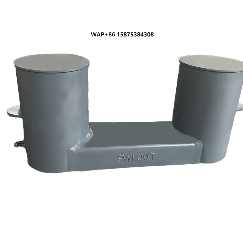Reliable Quality Eco-friendly Steel Grey Type Bollard Manufacturers Supply for Marine Mooring Equipment Ship Accessories