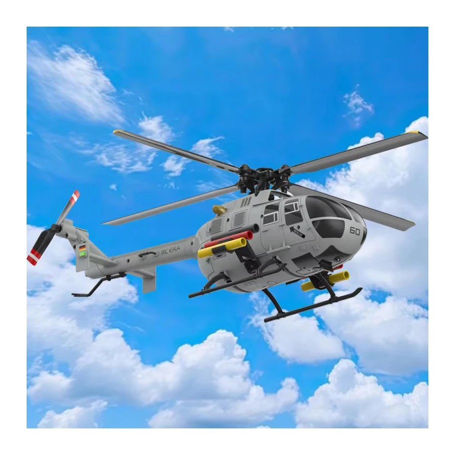 جديد Rc Era هليكوبتر يتم التحكم فيها عن بعد C186s ستة قنوات Bo-105 محاكاة فرش نموذج هليكوبتر تحديد المواقع التدفق البصري #2