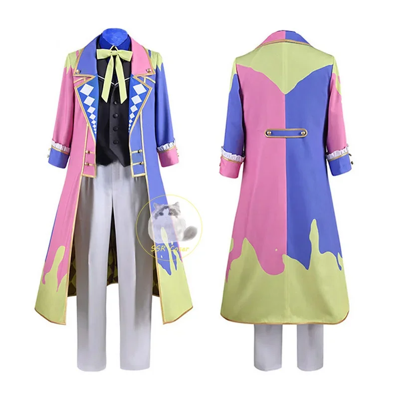 Kamishiro Rui Cosplay Project Sekai Colorful Stage! Feat Vivid BAD SQUAD Cosplay Costume Uniform Jacket Wig Halloween Clothing