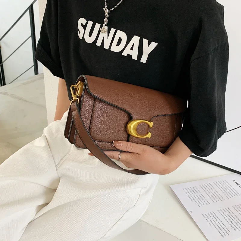 

High-end Commuter Bag for Women Messenger Purse Shopper Large Capacity Elegant Leather Classic Business Style