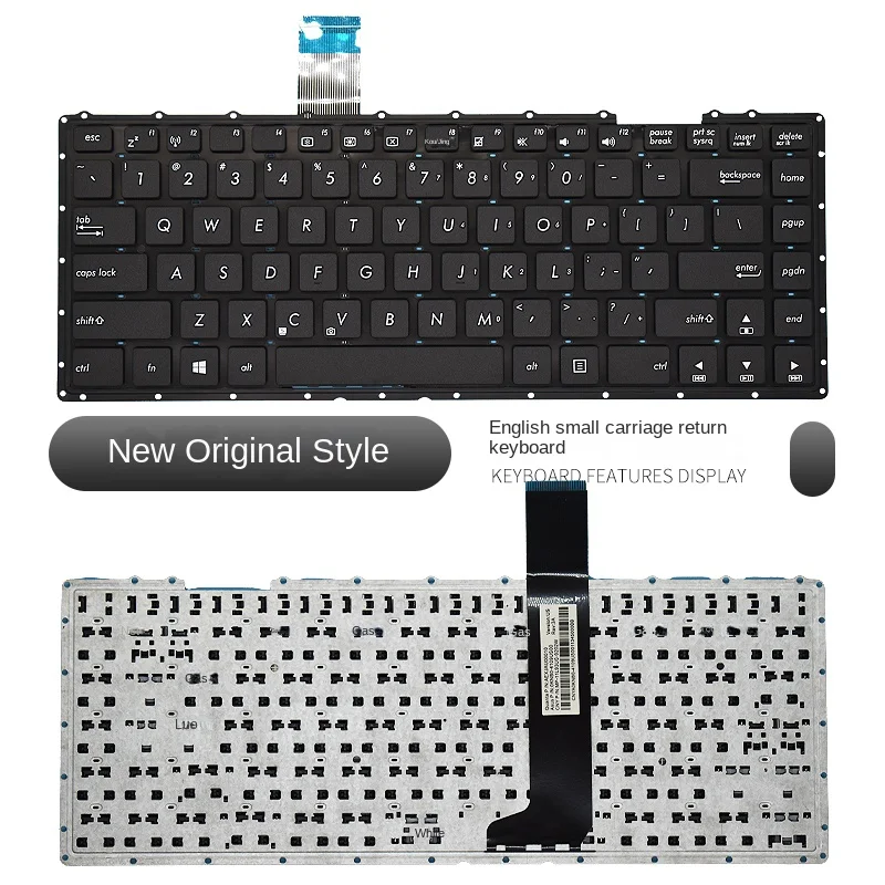 Clavier d'ordinateur portable de remplacement, application pour X450V, A450V, R409L, k450V, Y48/s, W418L, X452M