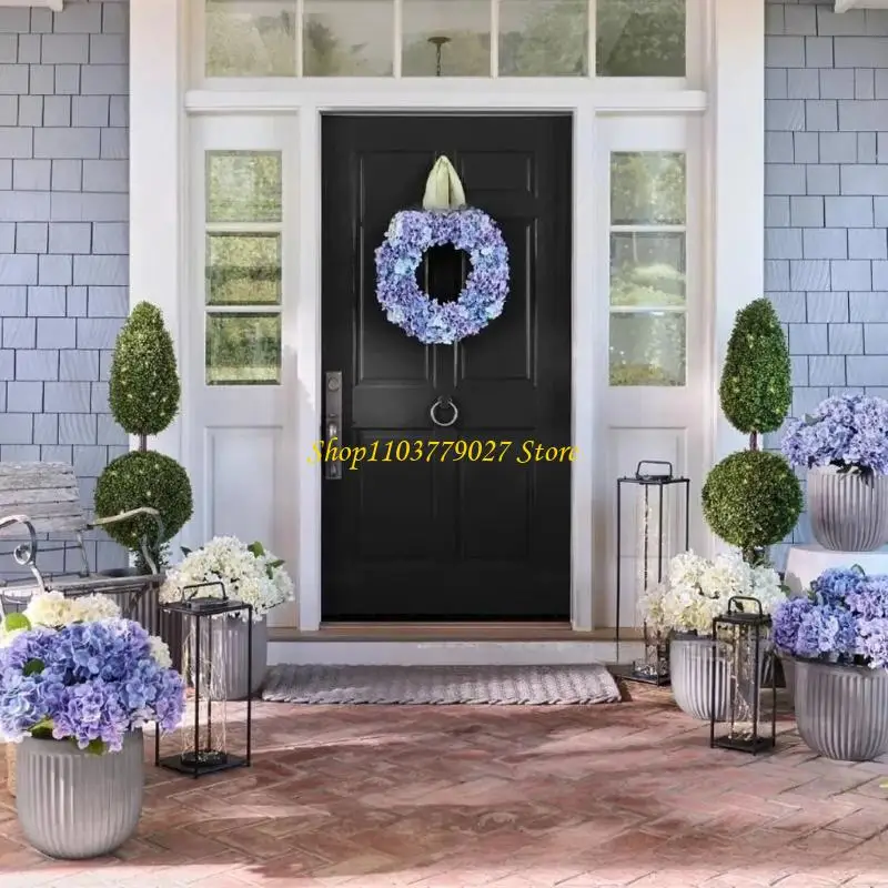 C4DF Artificial hydrangeas for outdoors – ultraviolets radiation-resistant, waterproof, and wind-resistant