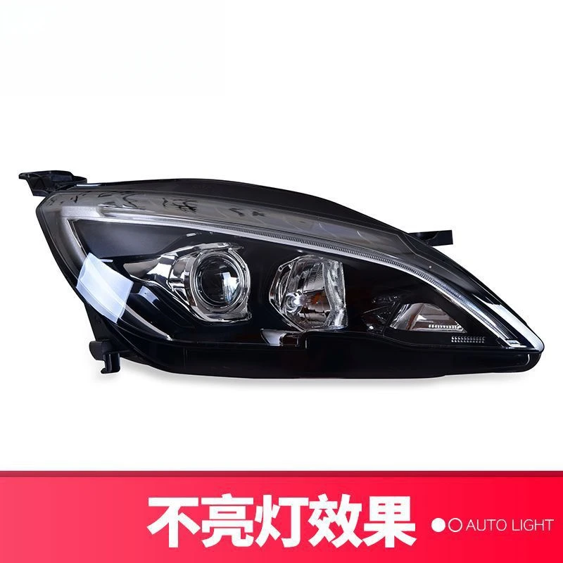 Suitable for Peugeot 308S 408 Headlight Assembly Modification Unlocking One Touch Blue Daytime Running Light LED Turn Signal Lig