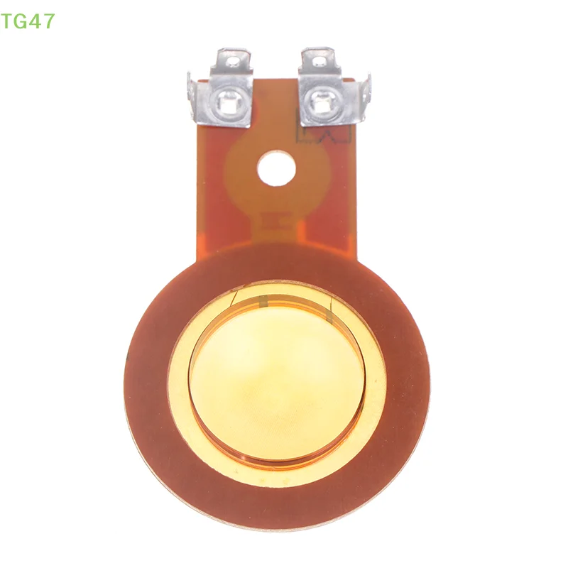 【EL】1PC DIY Accessories 25.4mm Horn Treble Film With Bracket Resin Membrane Drive Head Tweeter Voice Coil Sound Film Buzzer