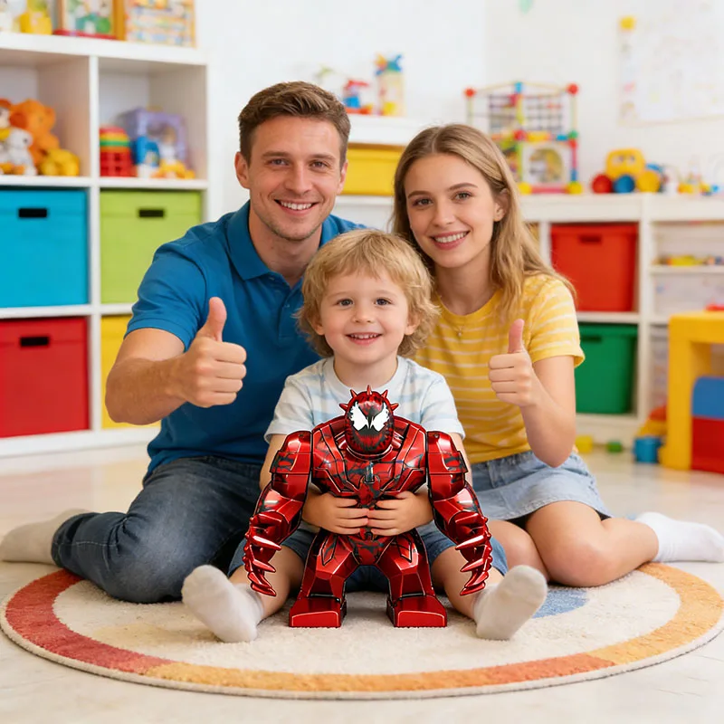 Venom Action Figure Building Block Set – Avengers Series DIY Mini Model Assembly Toy, Perfect Gift for Superhero Fans Kids view 3