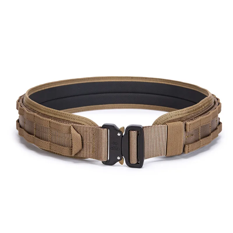 

Thickened Tactical Waist Belt 3-Piece Set, CS Outdoor Multifunctional Nylon Quick Release Tactical Belt