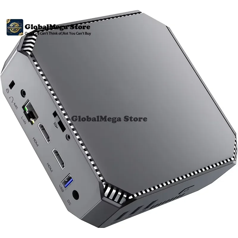 2026 latest Mini PC Alder Lake N95 8GB RAM 256GB PCIe SSD Windows 11 Pro Small Desktop Computer Compact Home Office Gaming PC