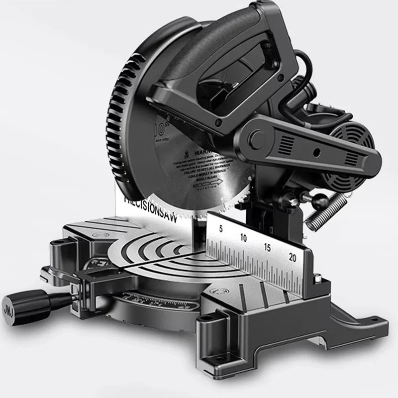 Electric Miter Saw Aluminum Machine 10 Inch 45 Degree Cutting Circular Saw High-precision Wood Aluminum Cutting Machine