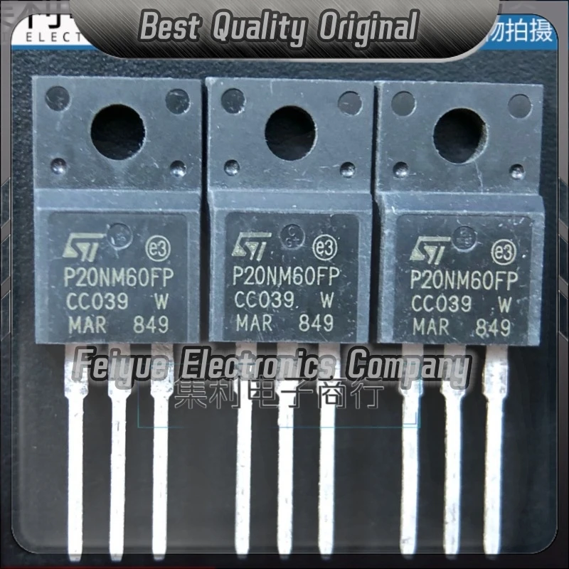 5PCS-20PCS P20NM60FP STP20NM60FP 600V 20A MOS Best Quality Imported Original