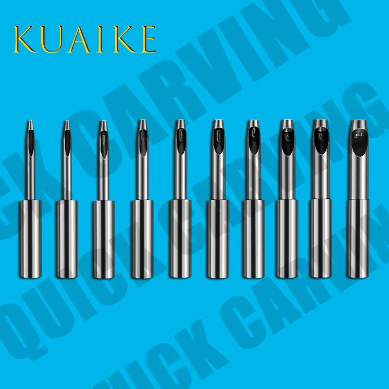 5PCS EMMA Punching Knife Cutting Machine Accessories HSS Punch Tool Bit Leather Punching 43mm