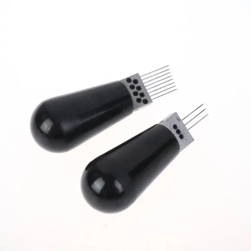 New 1 Set Making And Repair Hairdressing Equipment Multi-Needle Hair Injection Tool Kit For Toupees Topper Training Head