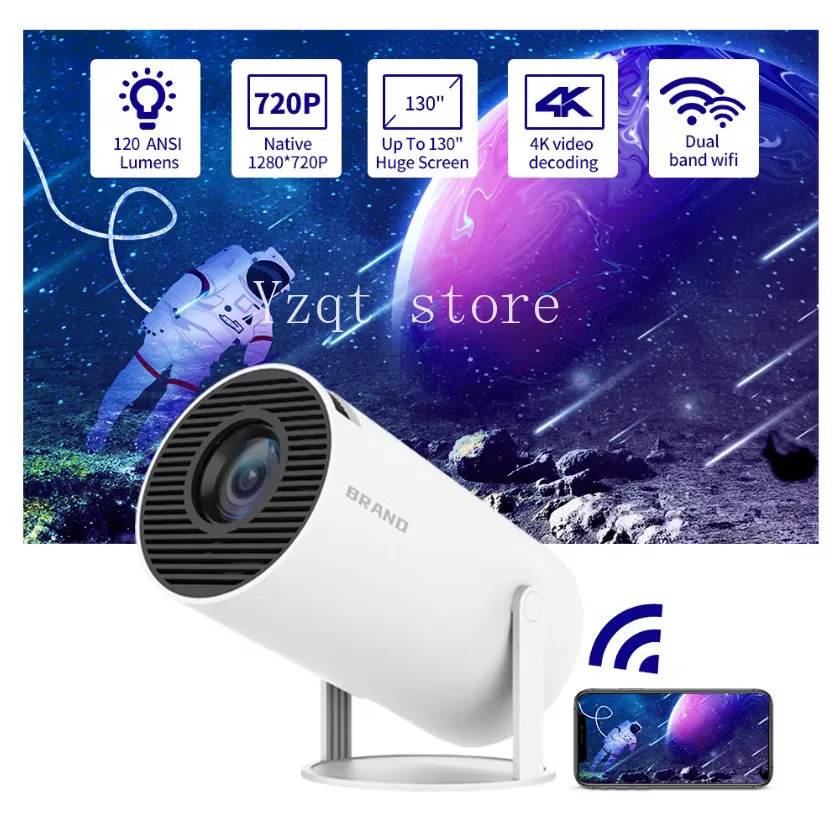 Overseas version projector International version Smart small projector wifi mini mobile phone hdmi projector Overseas available
