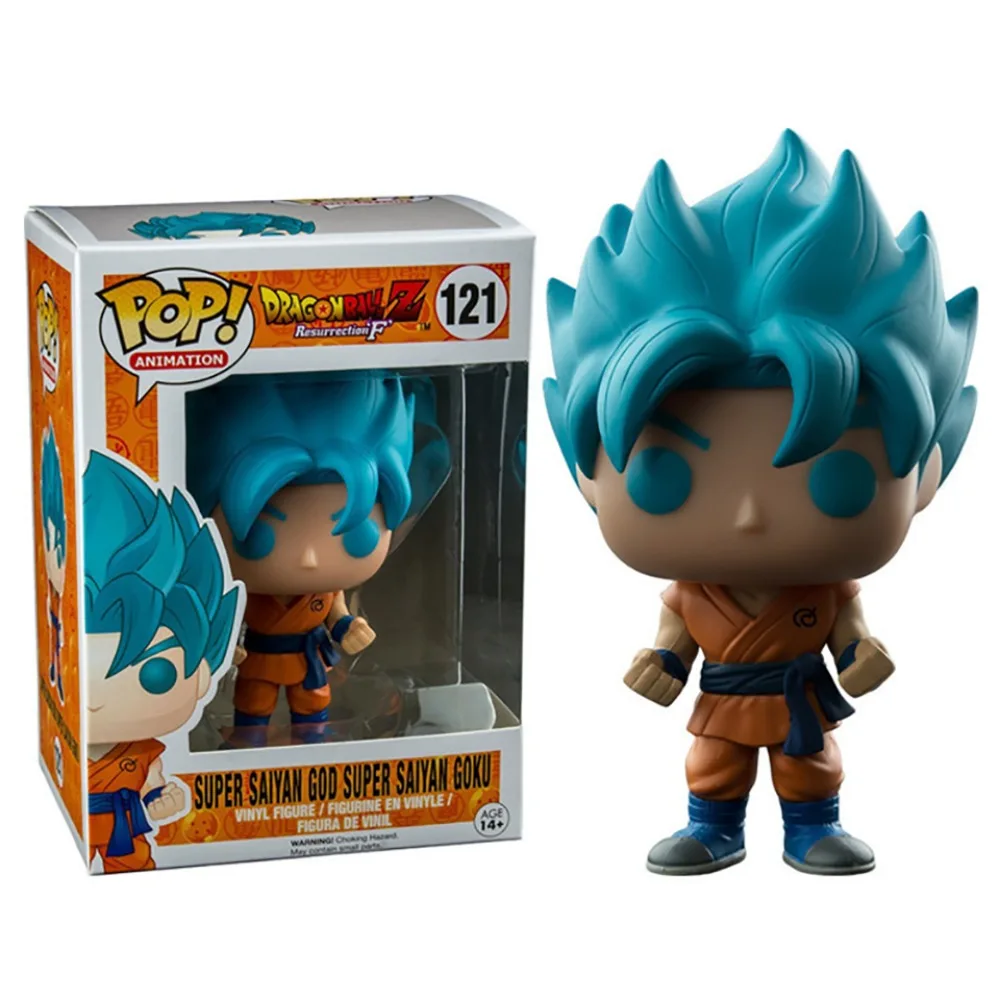 FUNKO Pocket Classic Anime Dragon Ball Series Doll Vegeta IV Son Goku Child's Collection Model Adventure Christmas Toy Figures