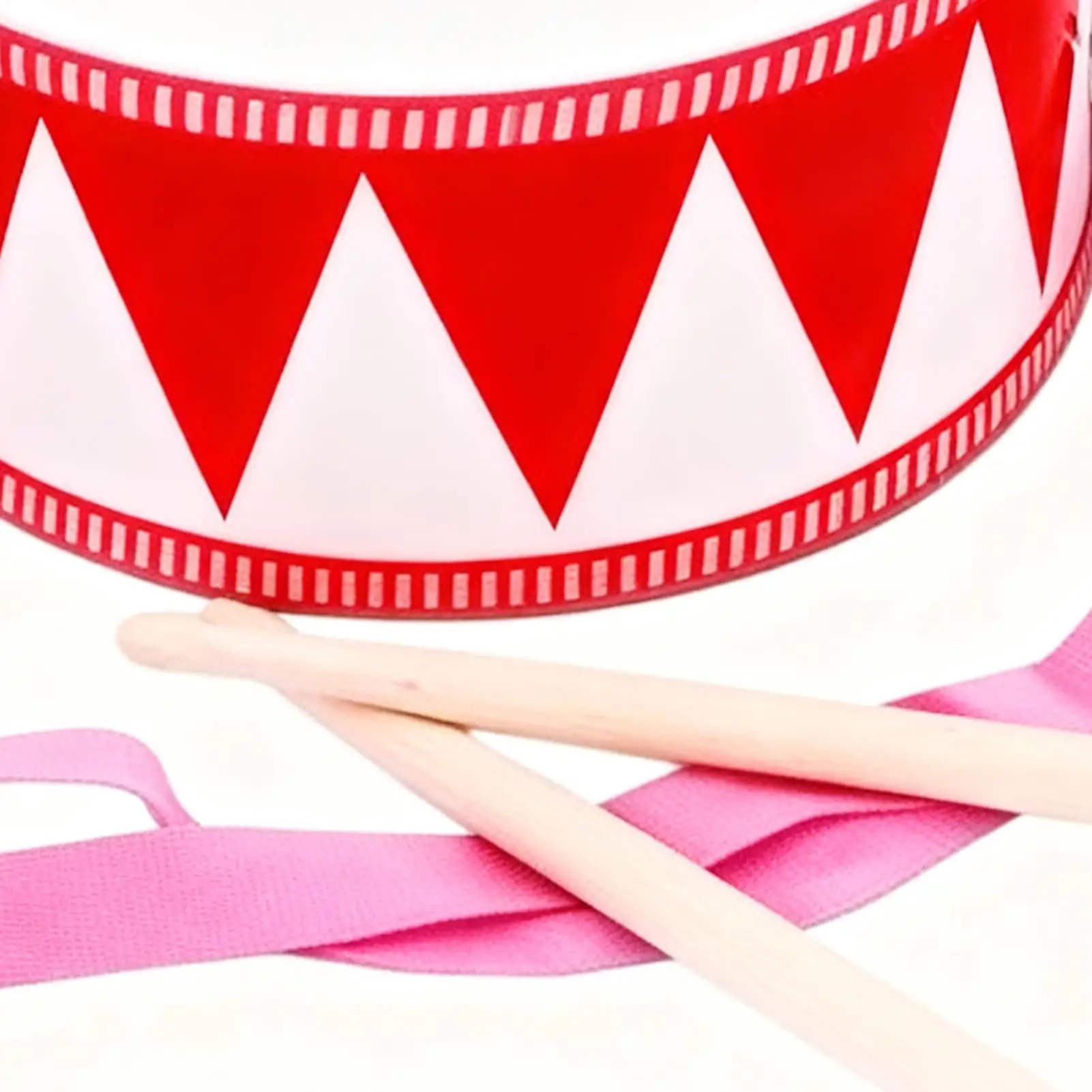 

Малые барабаны, деревянный музыкальный инструмент, регулируемый ремешок, 8-дюймовый малый музыкальный ударный инструмент для начинающих девочек, Новый год