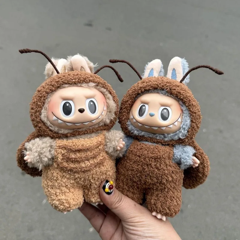 

Костюм таракана для 17 см Labubu V1 V3, аксессуары для кукол, одежда для кукол «сделай сам», макарон, Тим, медведь, мультяшное платье, наряд Labubu, подарки