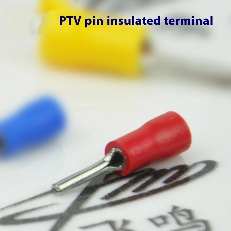 PTN PTV دبوس نوع الصحافة الباردة العارية محطة قبل معزول الأسلاك محطة محطة سلك الأنف دبوس سلك تجعيد سلك الأنف