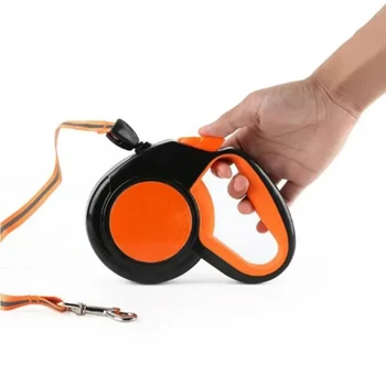 New Adjustable Durable 3/5/8m Retractable Dog Leash Roulette Collar for Small Big Dogs - Walking, Hiking, Bulldog Accessories 6