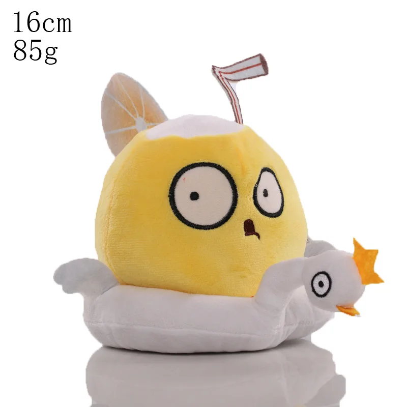 Plantas vs Zombies ácido limón peluche muñeca Tigerstool Auberninja Homing cardo peluche juguetes de peluche suaves regalos para niños