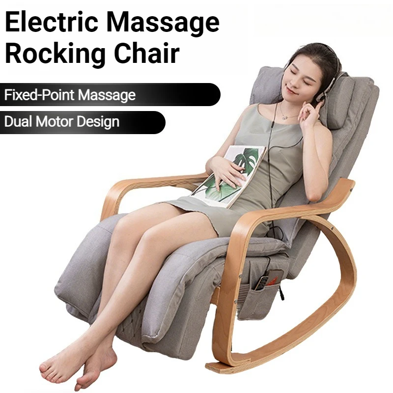 Full Body Massage Chair Powerful Ergonomic Heating Vibration Shakable Electric Recliner Chair Professional Massage Device