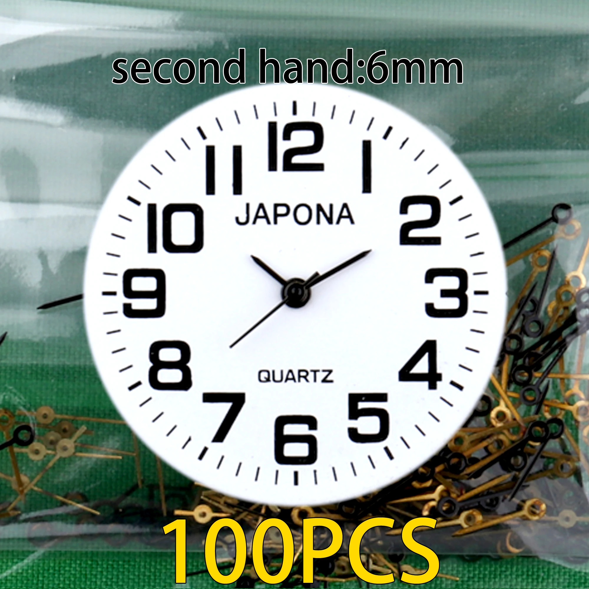 100pcs watch hands black Watch delta pointer 3 hands for 4s20 9t33 9t13 gl10 2035 2115 sl68 sl25 sl28 pe10 pe26 pe39 PC22 PC33