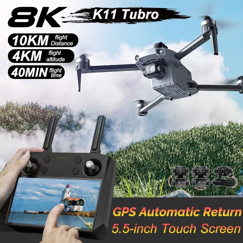 K11 Tubro Gps Drone… - image
