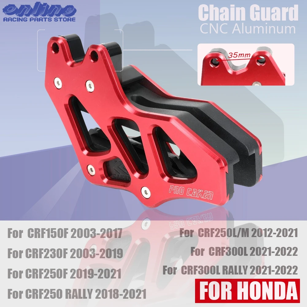 CNC Alloy Chain Guard Guide for Honda CRF 230 CRF230 CRF230F CRF 230F 2013 2014 2015 2016 Motocross Dirt Bike Parts Accessories