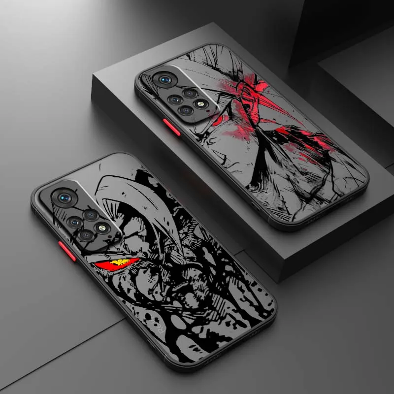 

Comics D-Dragones New B-Balls For Xiaomi Redmi Note 14 13R 13 12 11 12T 11S 11E 11T Pro Plus Frosted Translucent Phone Case