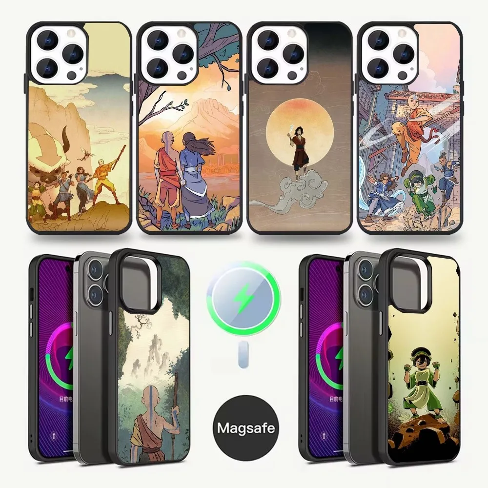 

A-avatar the last airbenders Phone Case For iPhone 16,15,14,13,12,11,Pro,Max,Plus,Mini,Magsafe,Magnetic Wireless Charging Case