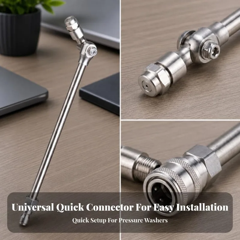 AC Cleaning Wand 360 Swivel High Pressure Washer Parts 1/4