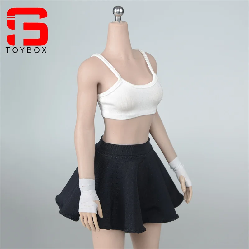CHILI SPEELGOED 1/6 Schaal Vrouwelijke Meerdere Kleuren Vest Elastische Korte Rok Kleding Model Fit 12 ''Soldaat Action Figure Body poppen