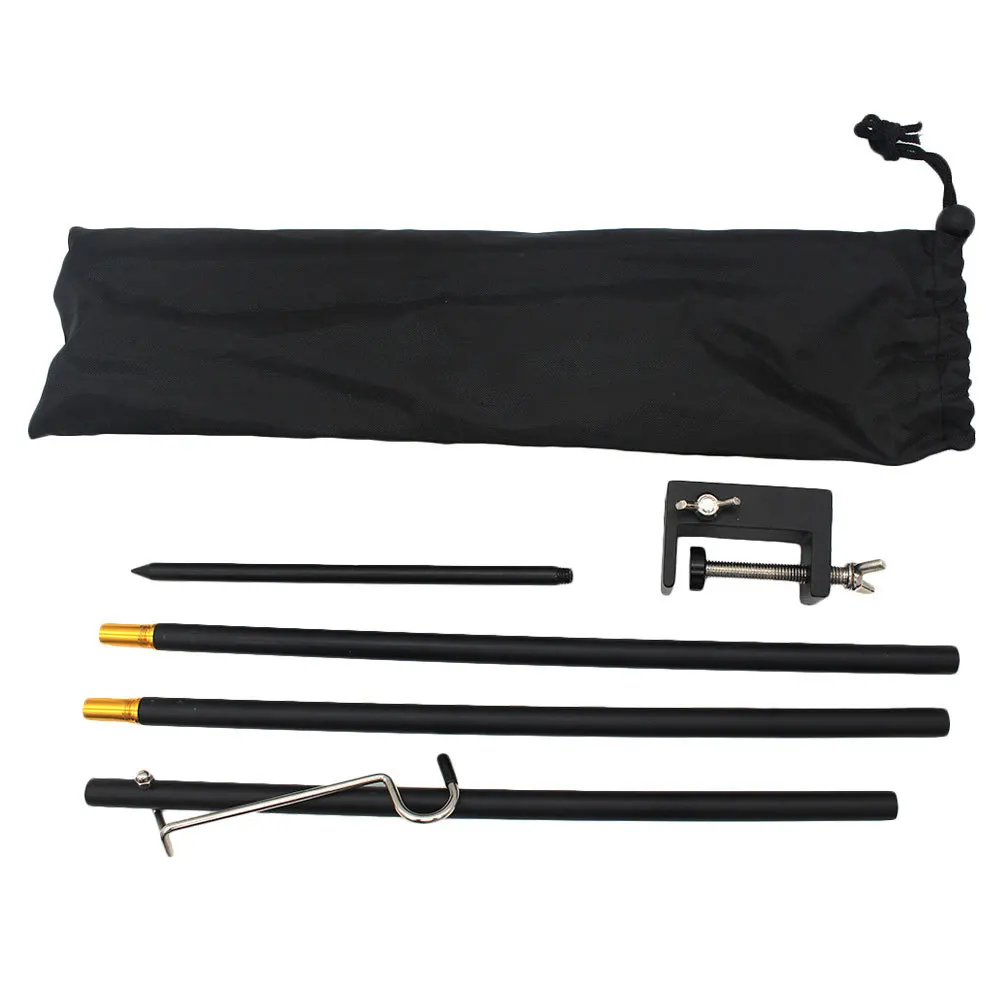 

Lantern Stand for Camping Heavy Duty Aluminium Lamp Hanging Stick Compact Light Holder for Hiking and Outdoor Adventures