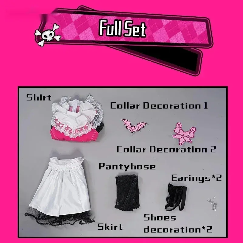 Monster High: disfraz de Cosplay de Dráculaura, traje rosa, disfraz de Anime de vampiro para mujer, disfraces de Halloween