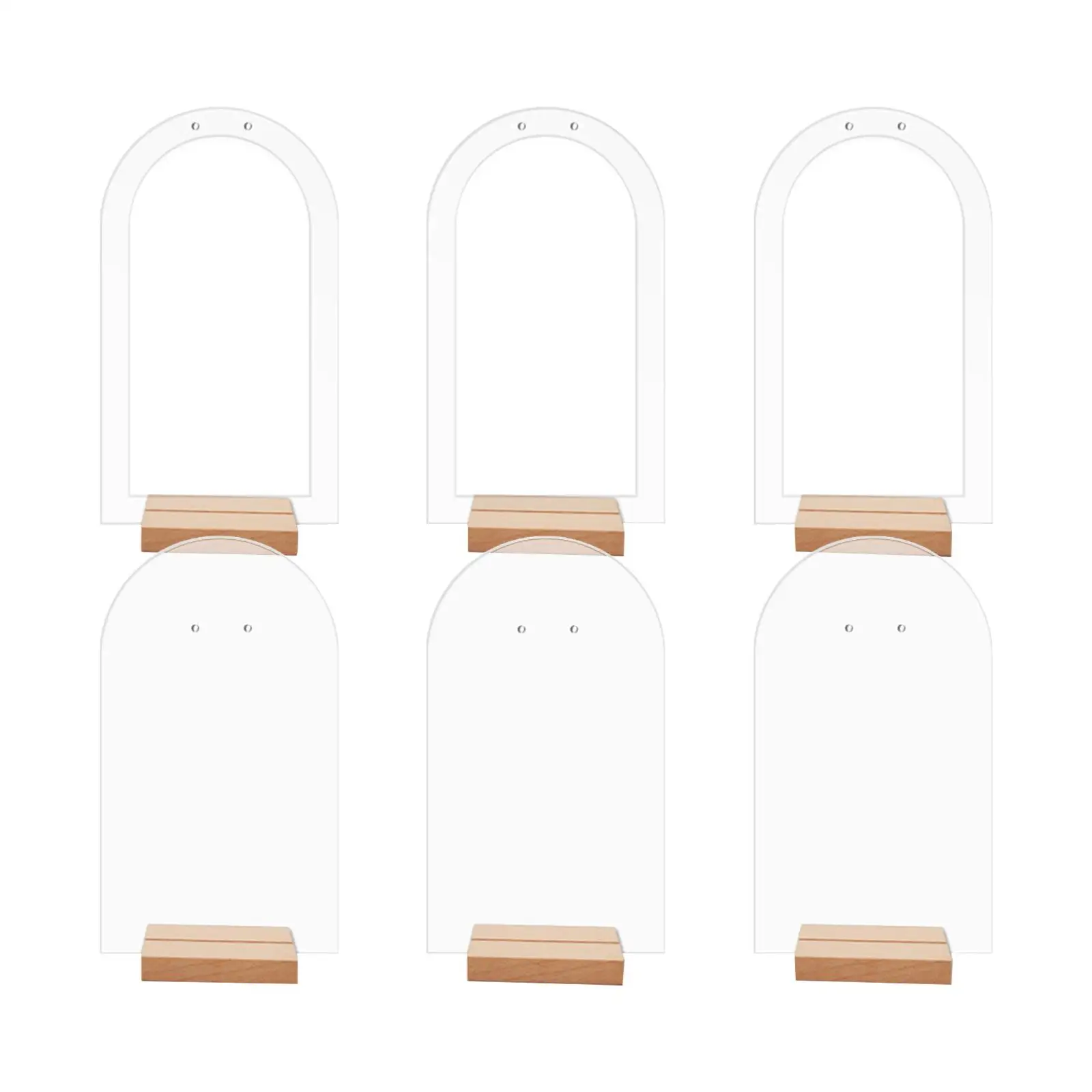 

Acrylic Earring Display Stand Housewarming Gifts Earring Organizer for Countertop Cabinets Shop Windows Household Jewelry Store