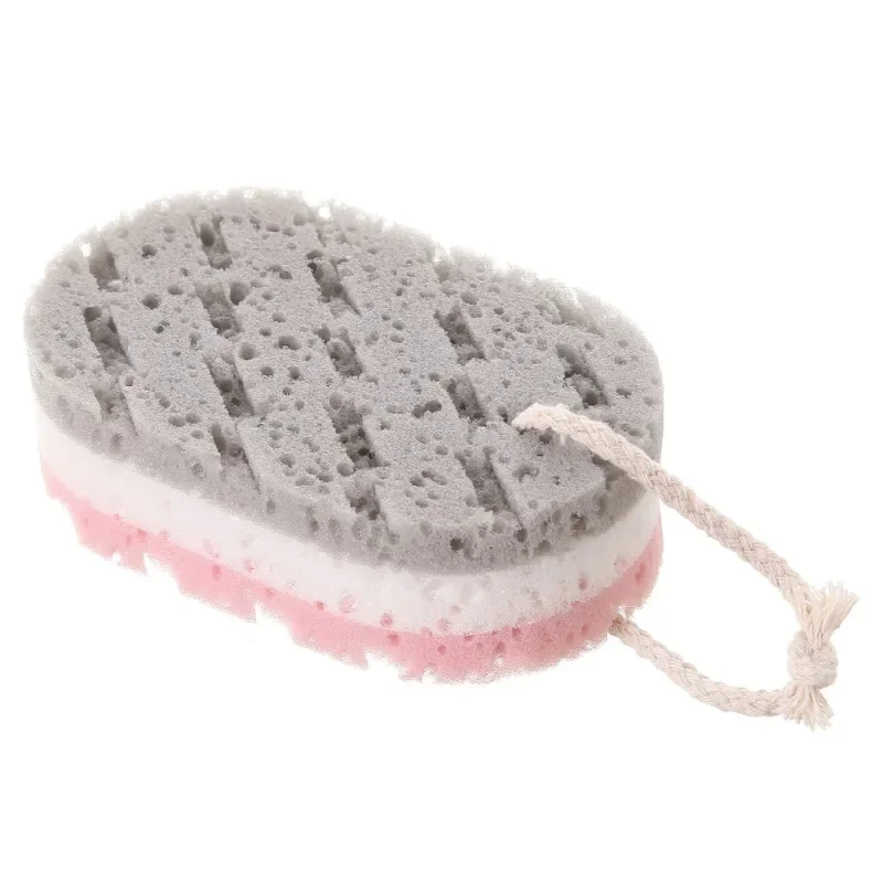 Bath Exfoliating Sponge Skin Cleanser Dead Skins Removal Rub Shower Body Washer Foaming Scrubbing Tools Bath Brushes Sponges