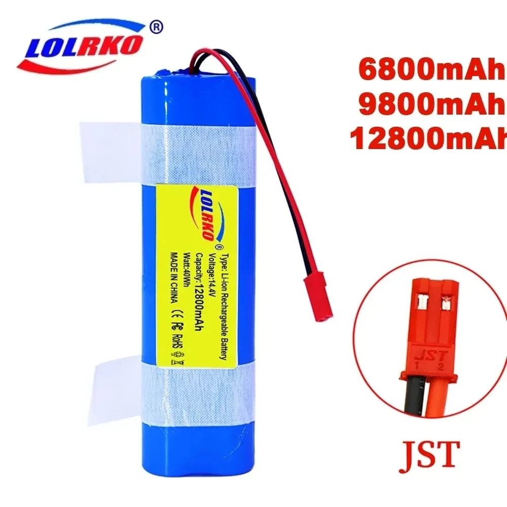 14.8V 6800mAh 12800mah Good Quality Battery For ILIFE V50 V55 V8s V3s Pro V5s Pro V8s X750 Robot Vacuum Cleaner Battery