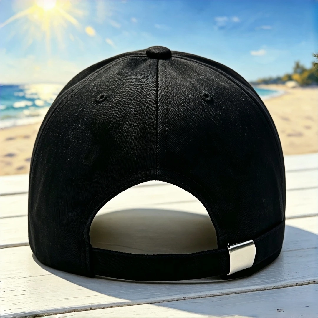 Vintage Gothic 3D Embroidered Baseball Cap Side Badge Embroidery Curved Brim Snapback Hat Adjustable Casual Streetwear Sun Hat F