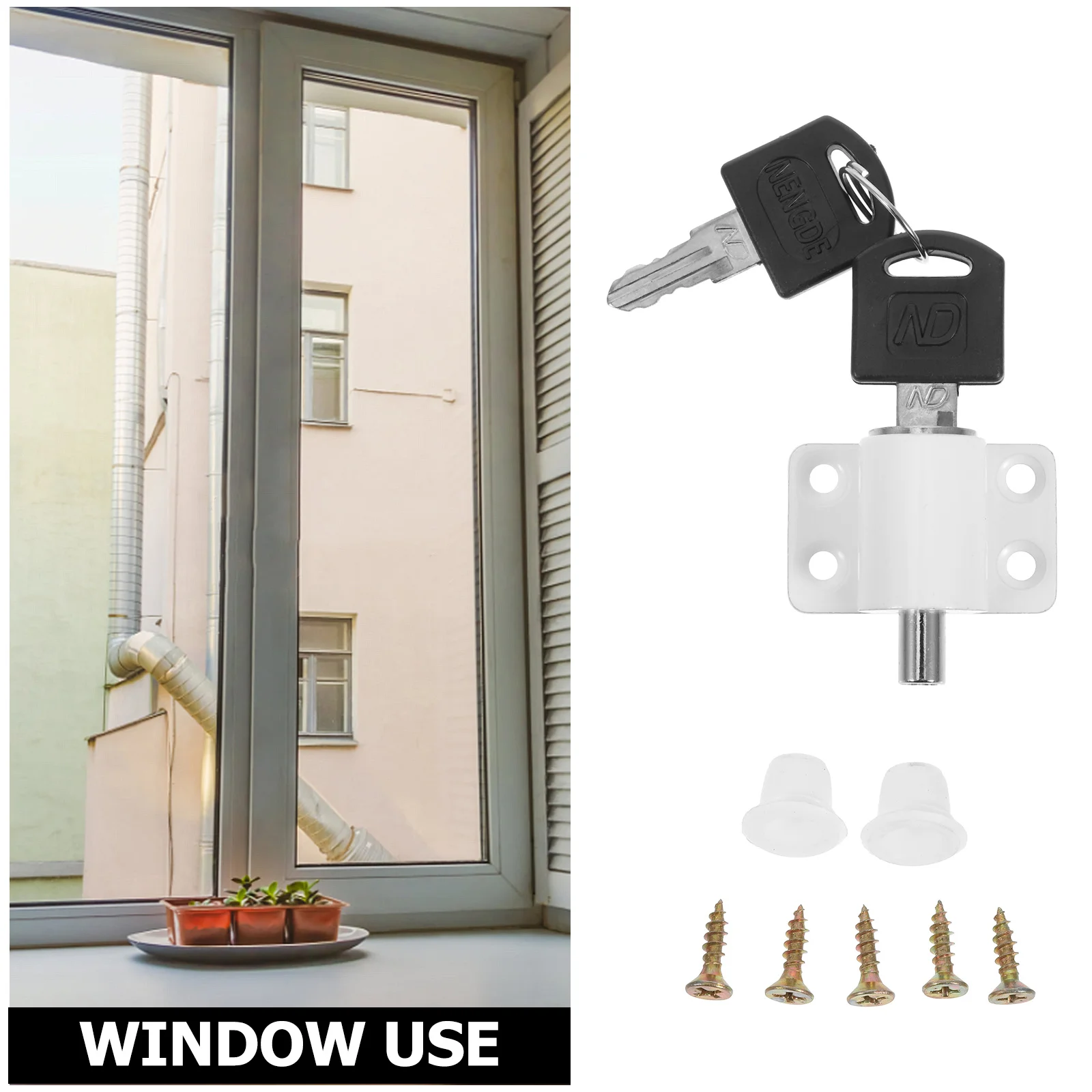 أقفال نافذة الأمان، نوافذ منزلقة أفقية، سدادة قابلة للتعديل، مزلاج قفل الباب المنزلق، سدادة قفل النافذة