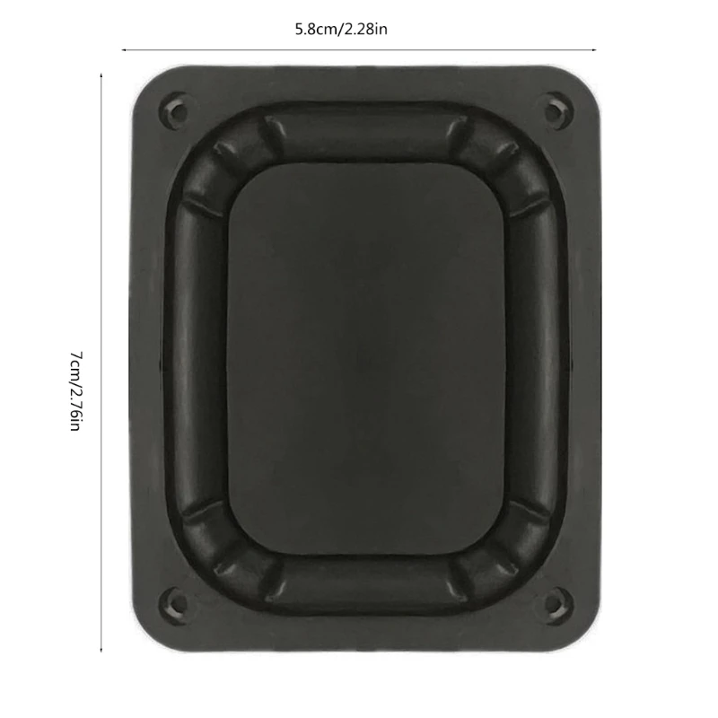 M17B ไดอะแฟรมเบสหม้อน้ำ Passive ลำโพงเสียงลำโพงอะไหล่ซ่อม 69x59 มม