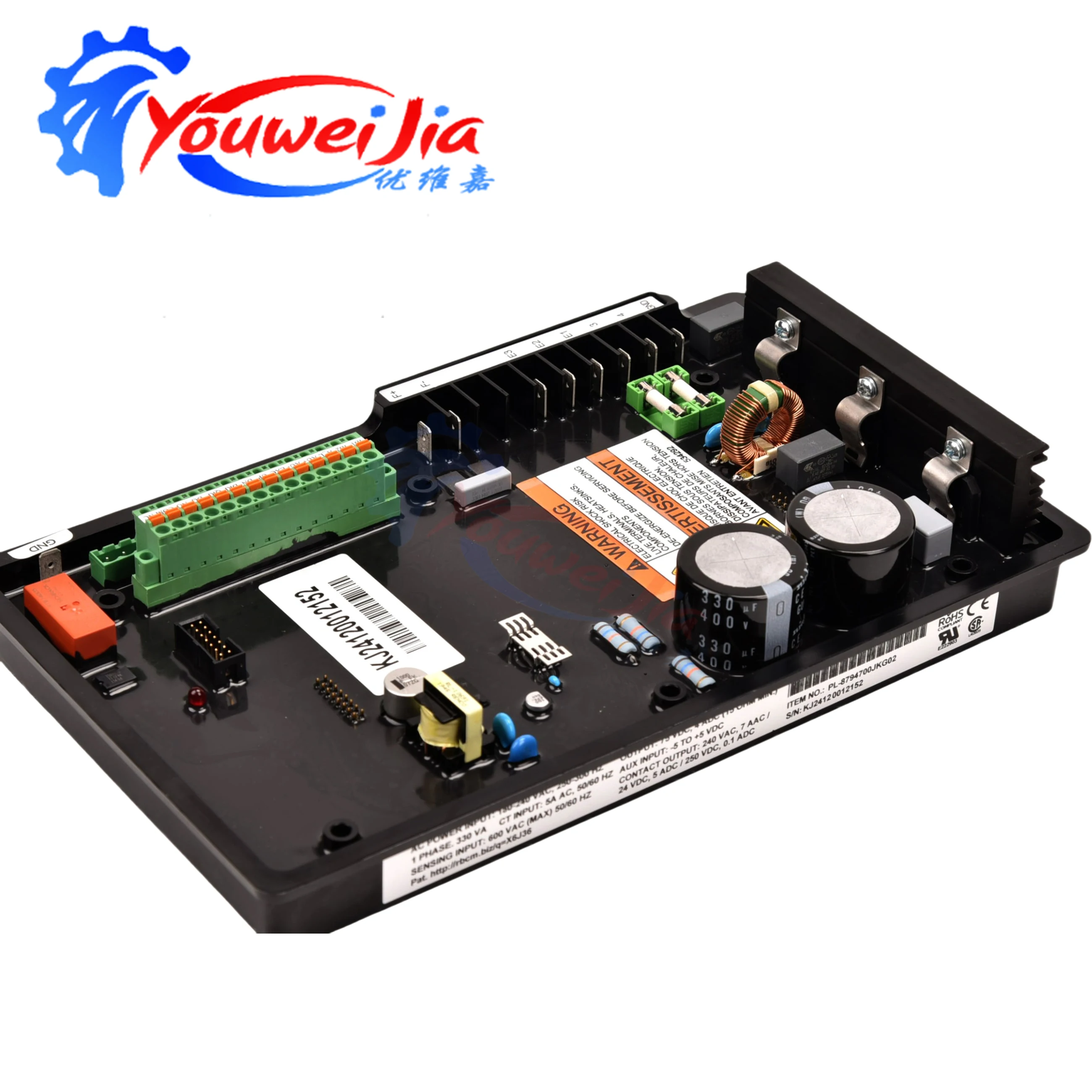 Marathon DVR2400 Digital Automatic Voltage Regulator Generator Replacement for DVR2000E Diesel Engine AVR Xeon Kit