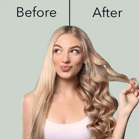 超シンプルなヘアカーラーヘッドバンド、女性用ノンサーマルヘアバンドとして使用、髪を傷めず、自然にカールして強化