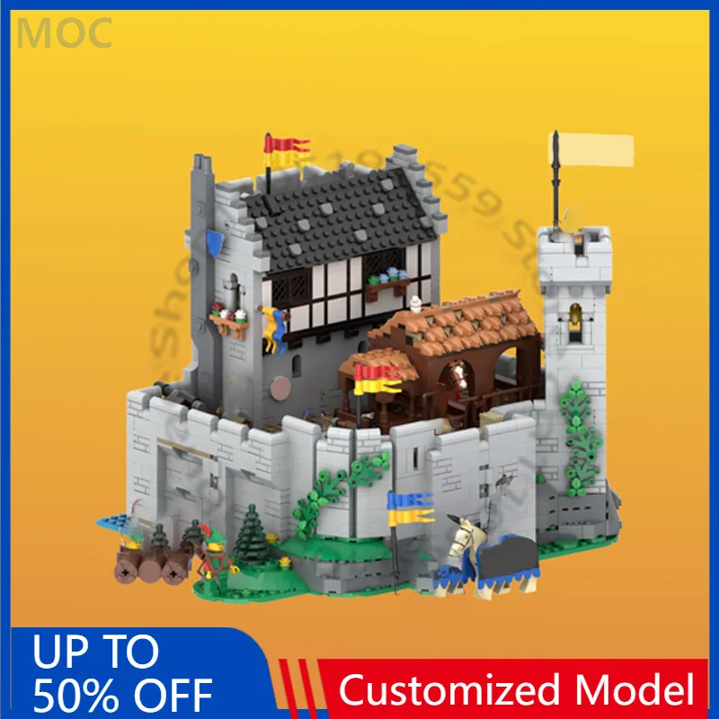 2348 PCS City Engineering Configurable Castle - Part 2 MOC Aanpasbare modulaire bouwsteen Creatief doe-het-zelf-speelgoed voor jongens Verjaardagscadeau