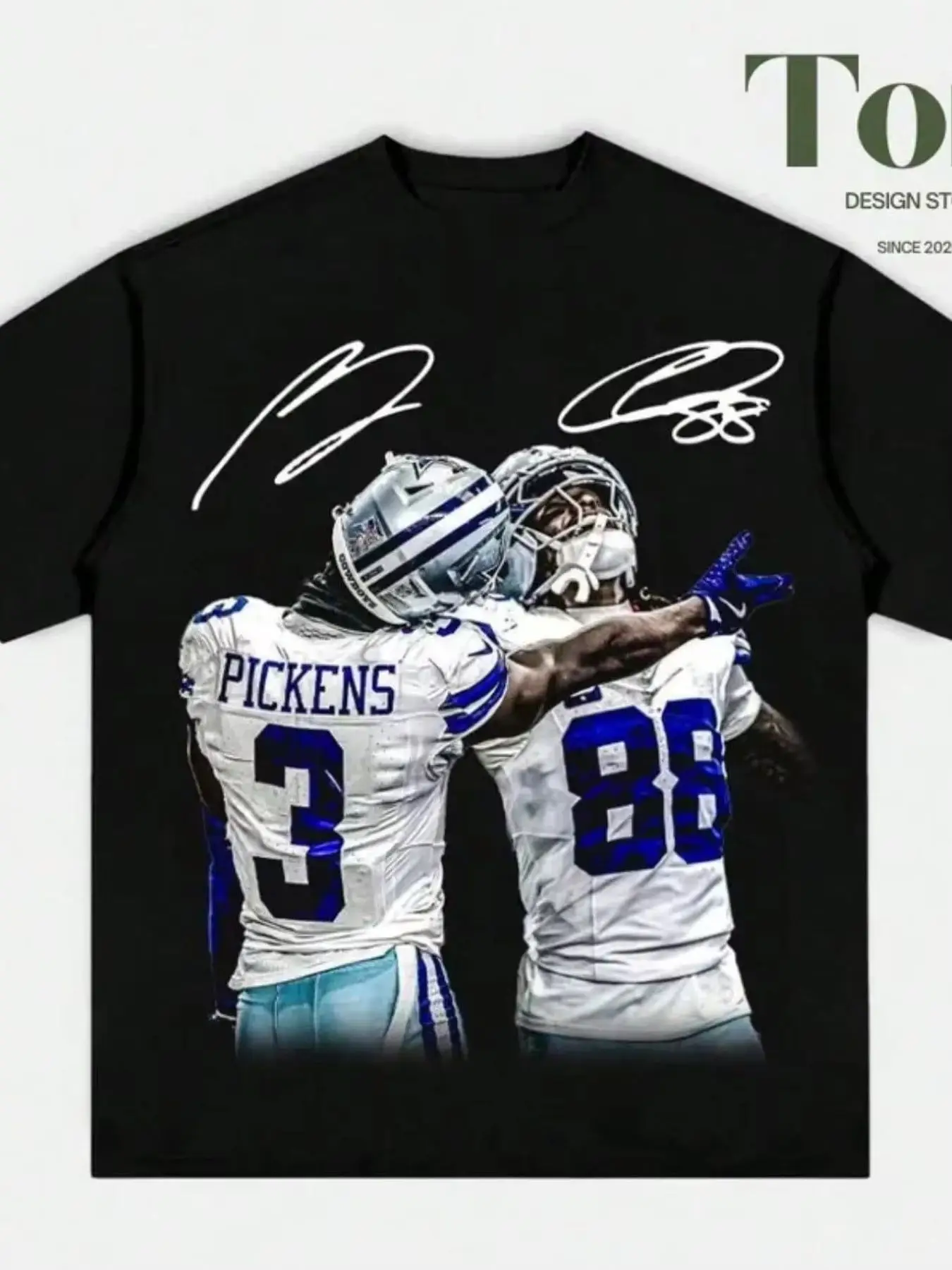 Vintage Football Stars Graphic Print T-shirt - Casual Crew Neck Short Sleeve Tee, Stylish Sport Athlete Signature Design, Breathable Summer Top - Perfect Birthday, Holiday, Game Day Gift for Men, Teens and Fans
