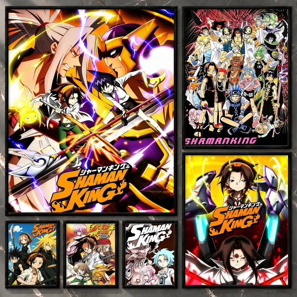 Celart Story Scene Otaku Fantasy Adventure Character Shaman King Poster Aesthetic Unframed Wall Prints for Bedroom & Living Room