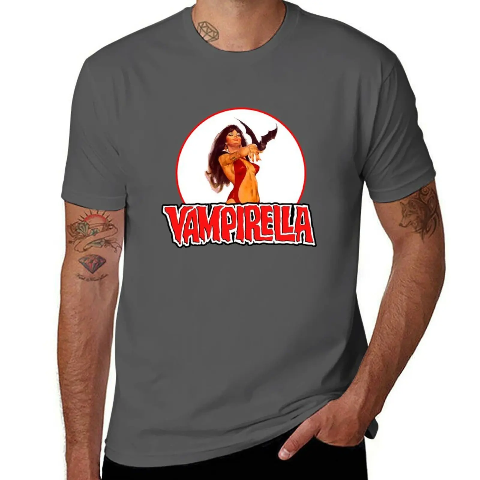 

Classic Vampirella T-Shirt All Weather Casual Short Sleeve