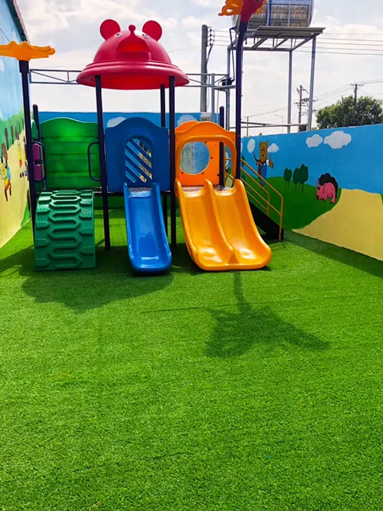 10 قطعة 12 بوصة × 12 بوصة بلاط العشب الواقعي الأخضر المتشابك وهمية العشب سطح العشب بلاط العشب سطح السفينة بلاط لحديقة ديكور #6