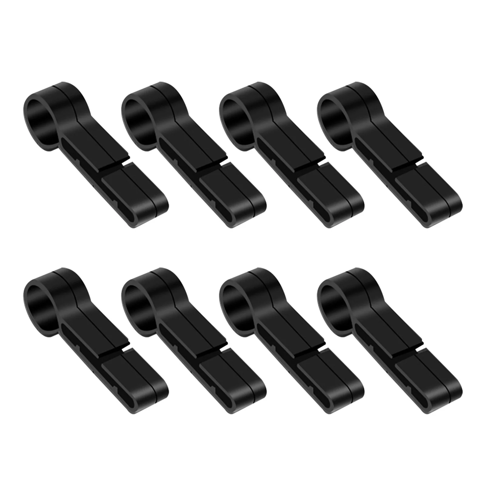 8Pcs Headlamp Clips Hardhat Hooks for Headlamps Clip on Light Mounting Fastening Device Long-Lasting Use