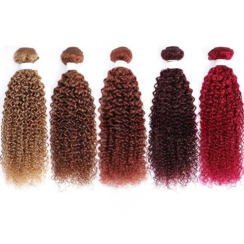 كبار غريب مجعد الشعر البشري الربيع 10-30 بوصة 27 #   30 #   33 #   99ج #   ريمي عذراء برازيلي بمظهر طبيعي من بورج 100% غير معالج