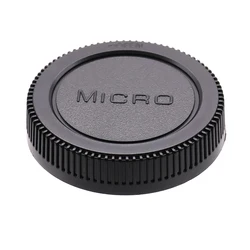 For M4/3 mount Rear Lens Cap Micro 4/3 MFT for Olympus EM EPL EPM for Panasonic GX GF GH camera lens etc.