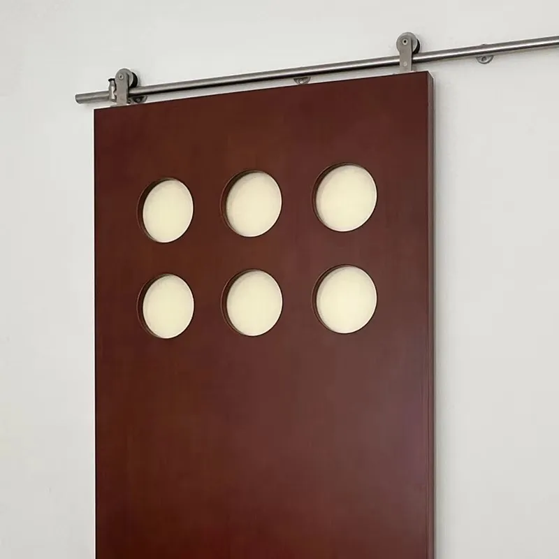 Wall Protective Space-Saving Invisible Door Accessories - Stylish, Smooth, Easy-to-Clean, Hidden Track Set