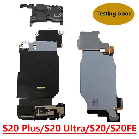 Good For Samsung Galaxy S20 Plus G986 G985F G980 G981 Ultra G988 S20 FE NFC Wireless Coil Charging Module Cover Loudspeaker